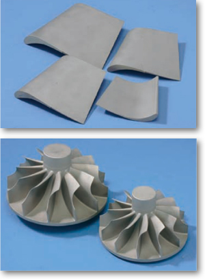 Turbocharger and parts for diesel engines