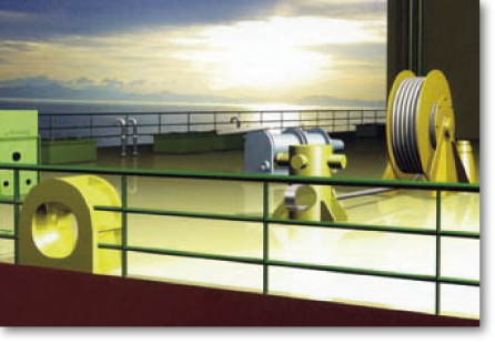 Emergency vessel towing equipments